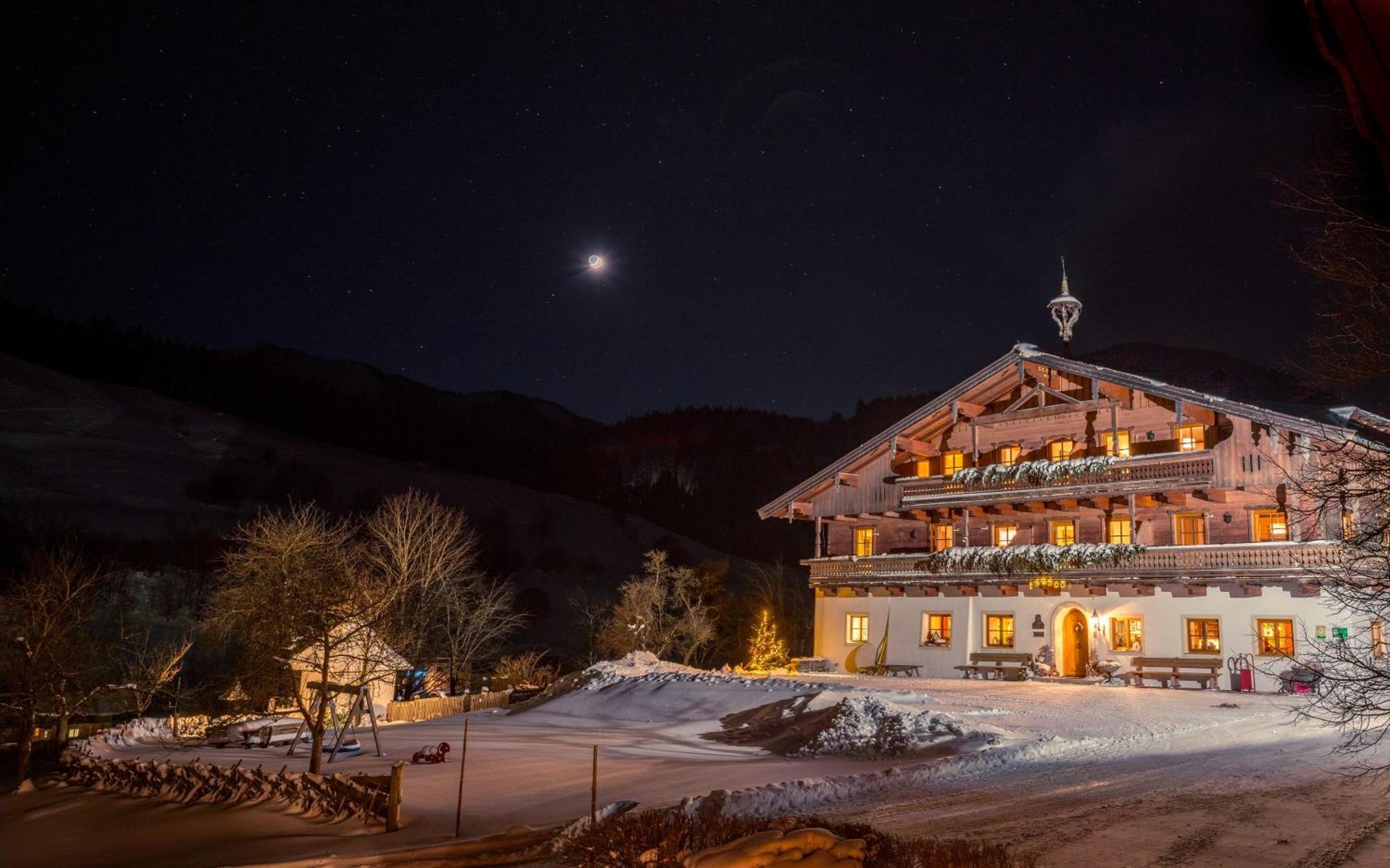 Erbhof Hinterrain Villa Leogang Eksteriør bilde