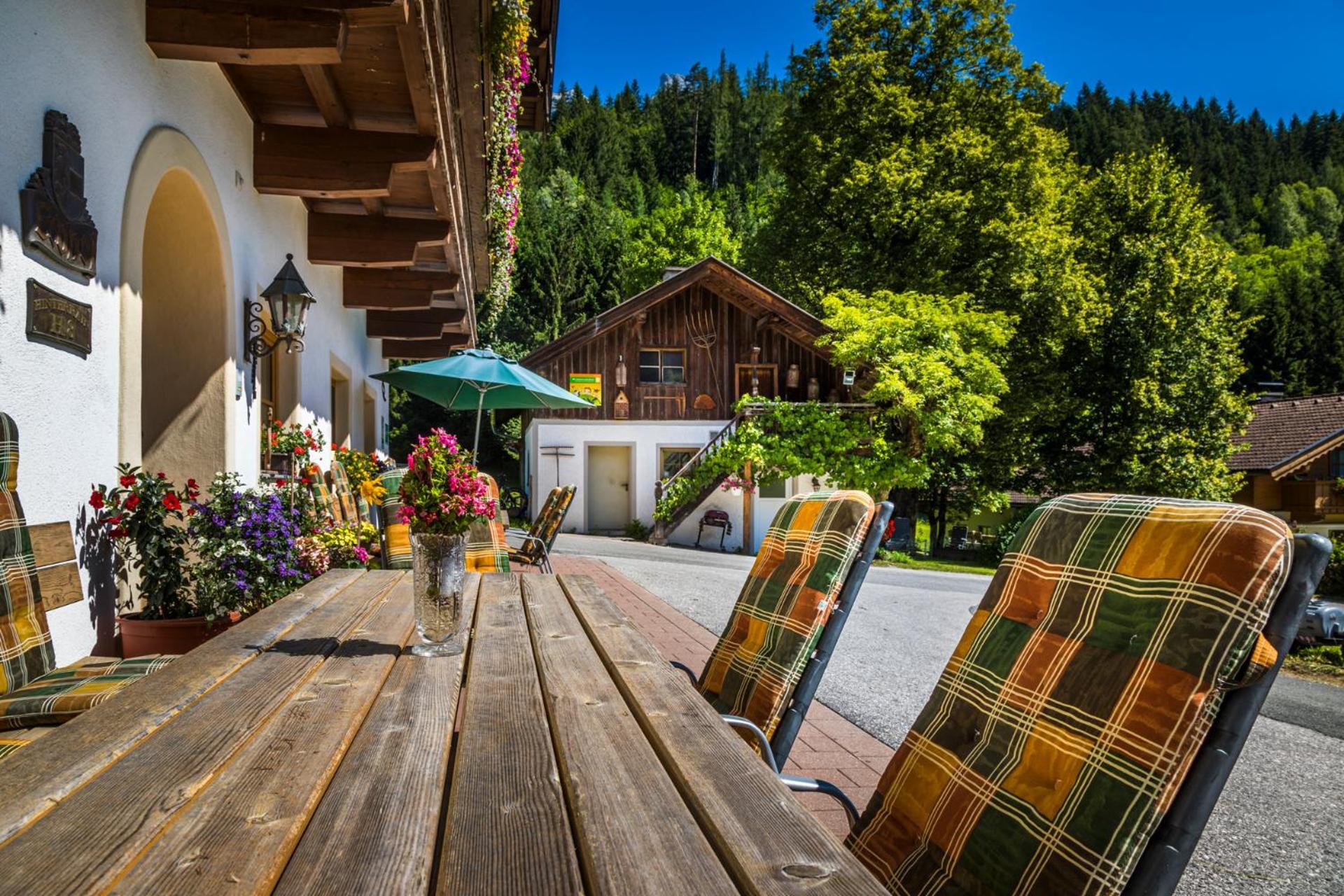 Erbhof Hinterrain Villa Leogang Eksteriør bilde