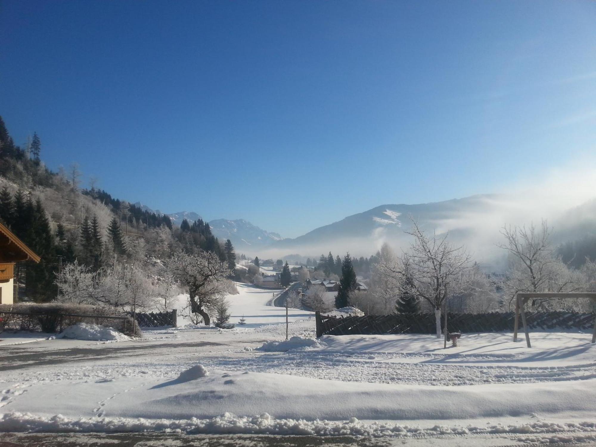 Erbhof Hinterrain Villa Leogang Eksteriør bilde